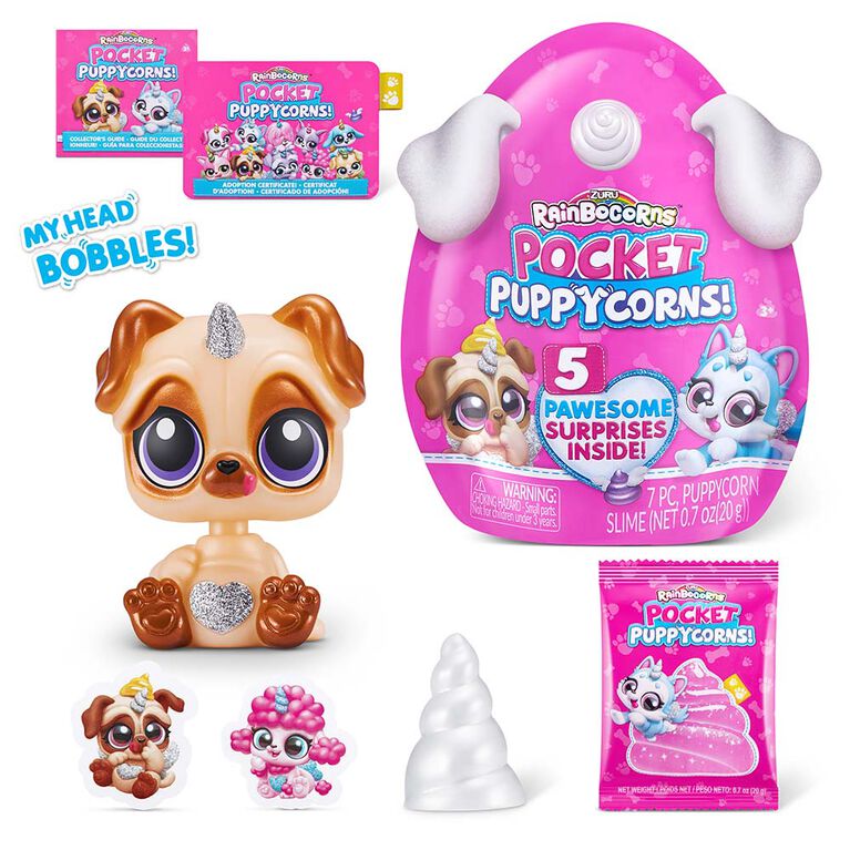 Rainbocorns Pocket Puppycorn Surprise S1 Bobble Head Small - Image 2