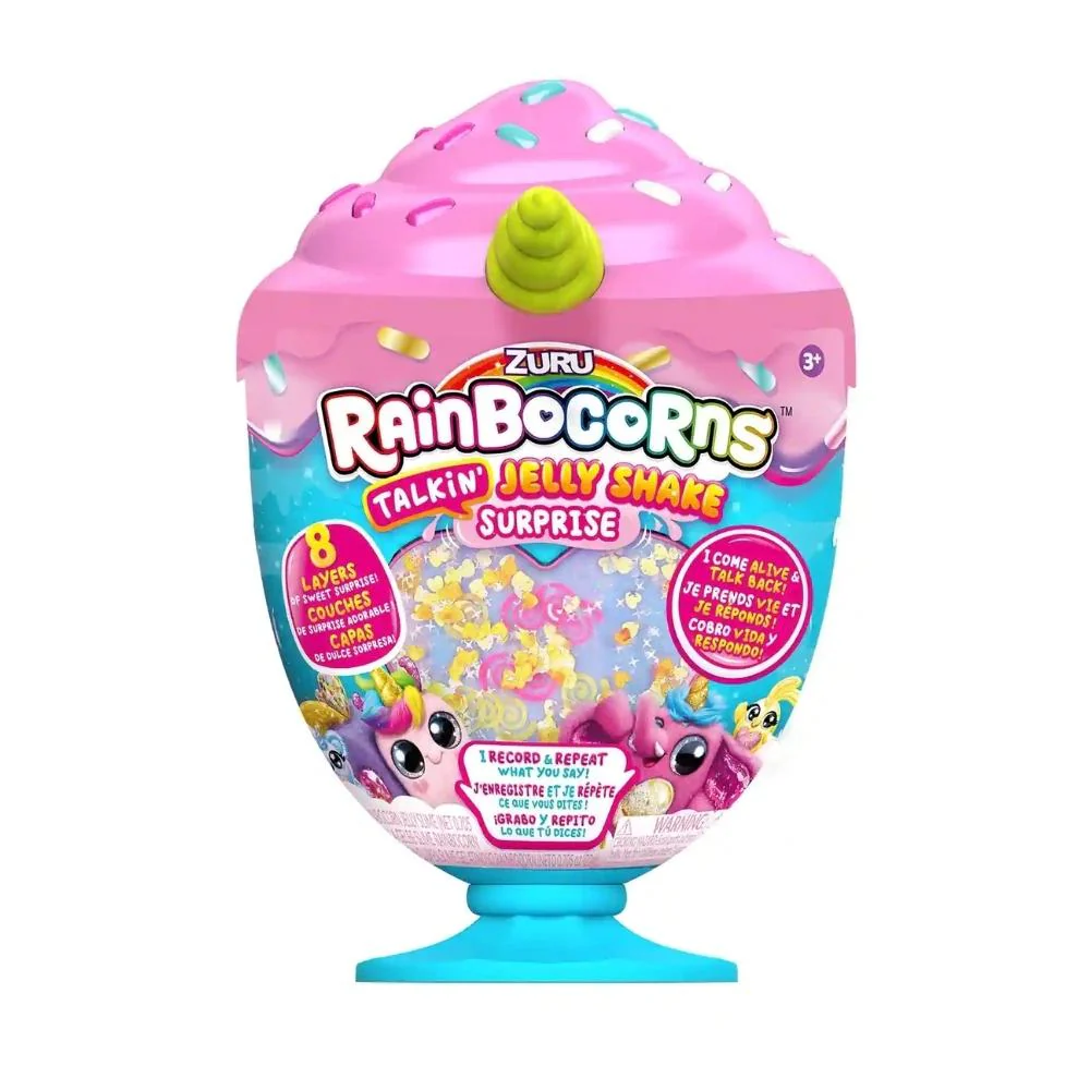 Rainbocorns Talkin' Jelly Shake Surprise Electronic Plush by ZURU