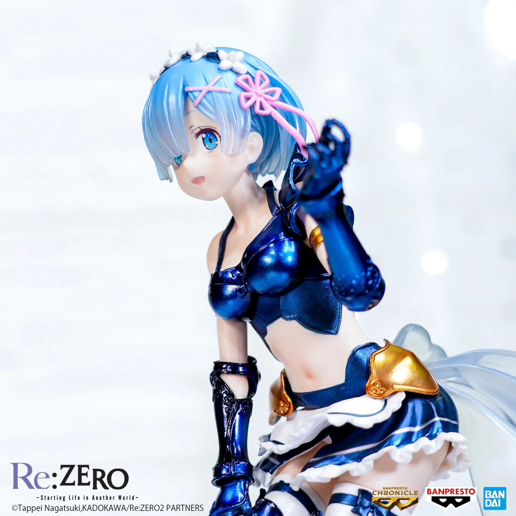 Re: Zero Starting Life In Another Rem Vol.4 Maid Armour Ver. World Banpresto Chronicle EXQ Figure by Banpresto - Image 3