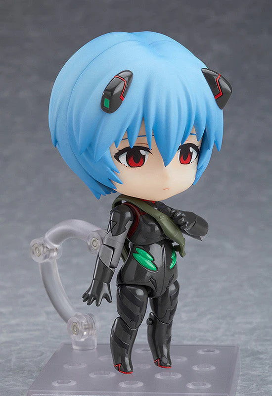 Rebuild of Evangelion Rei Ayanami : Plugsuit Ver.(re-run) Nendoroid Action Figure By Good Smile Company - Image 2