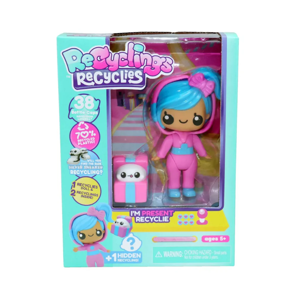 Recyclings Recyclies & Friends Pack Present Recyclie Doll Playset