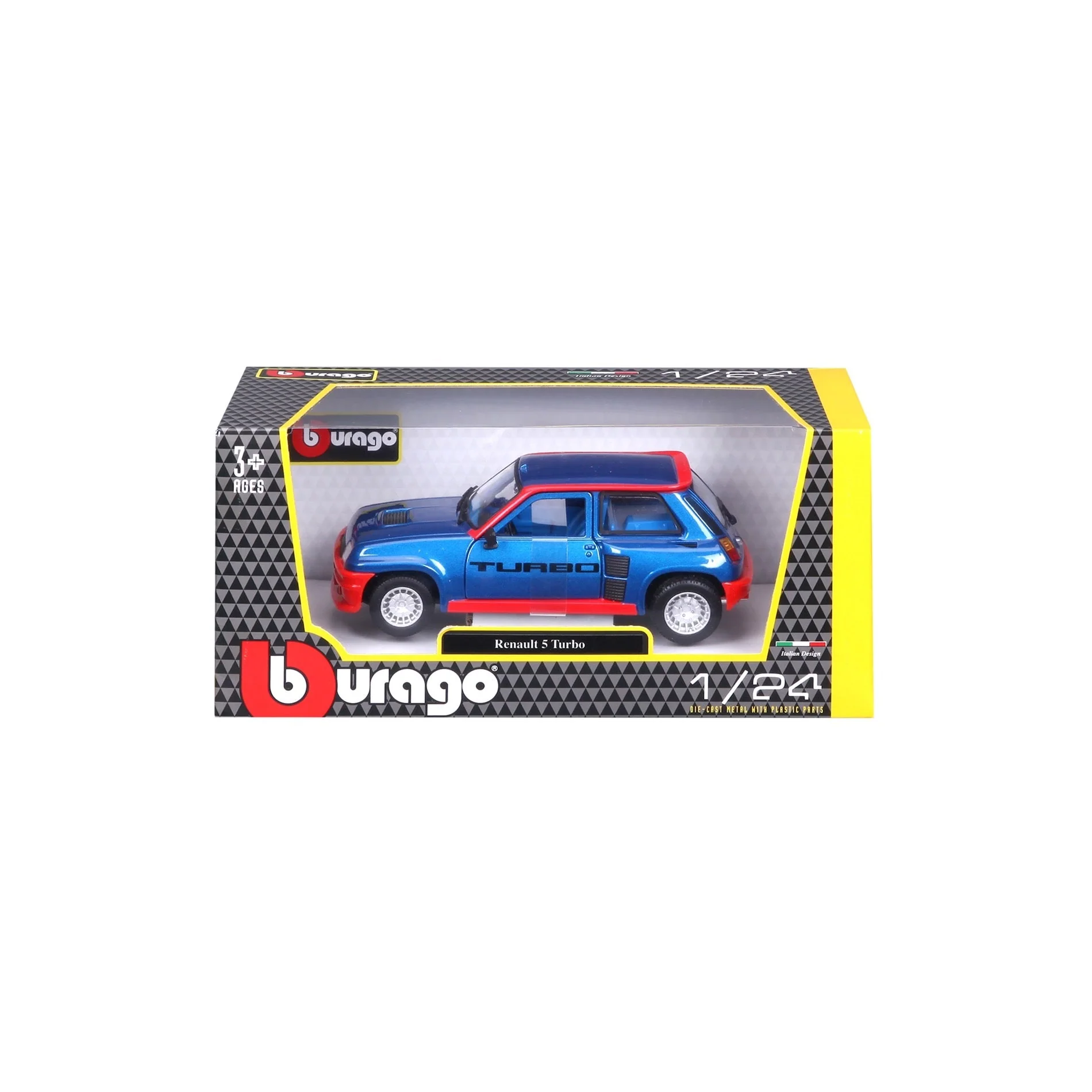 Renault 5 Turbo - 1:24 Collezione (A) w/o stand Diecast Cars by Bburago - Image 3