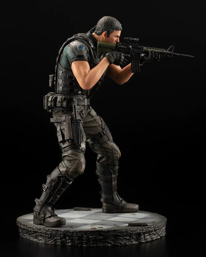 RESIDENT EVIL : VENDETTA - CHRIS REDFIELD (RENEWAL PACKAGE) ARTFX STATUE BY KOTOBUKIYA By Kotobukiya - Image 4