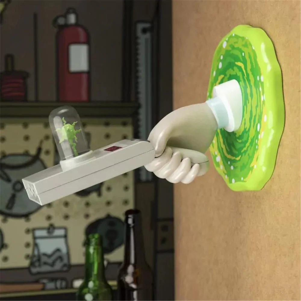 Rick & Morty Portal Gun Lamp - Image 4