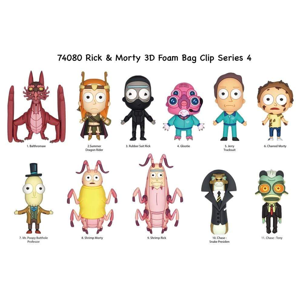 Rick & Morty SERIES 4 Bag Clip - Image 2