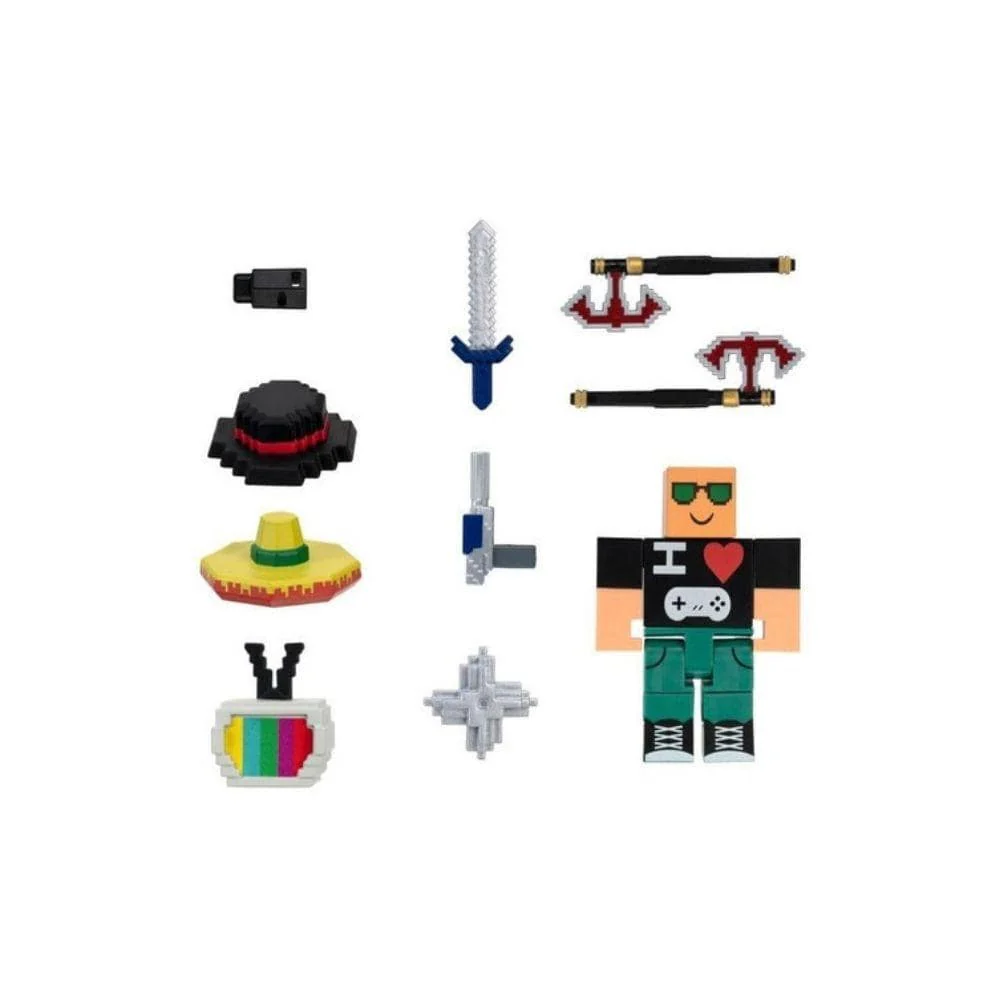 Roblox Avatar Shop Retro 8-Bit Gamer Action Figure - Image 2