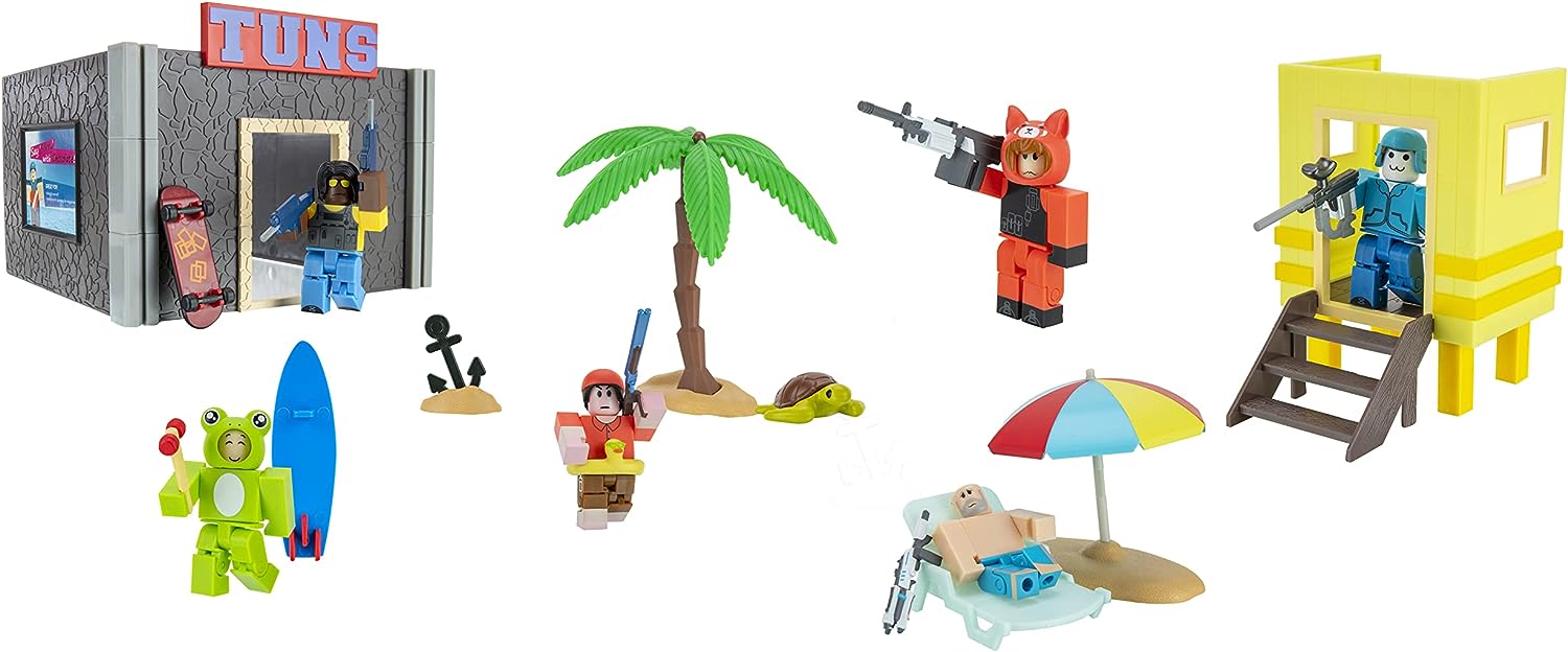 Roblox Action Collection - Arsenal: Operation Beach Day Deluxe Playset - Image 5