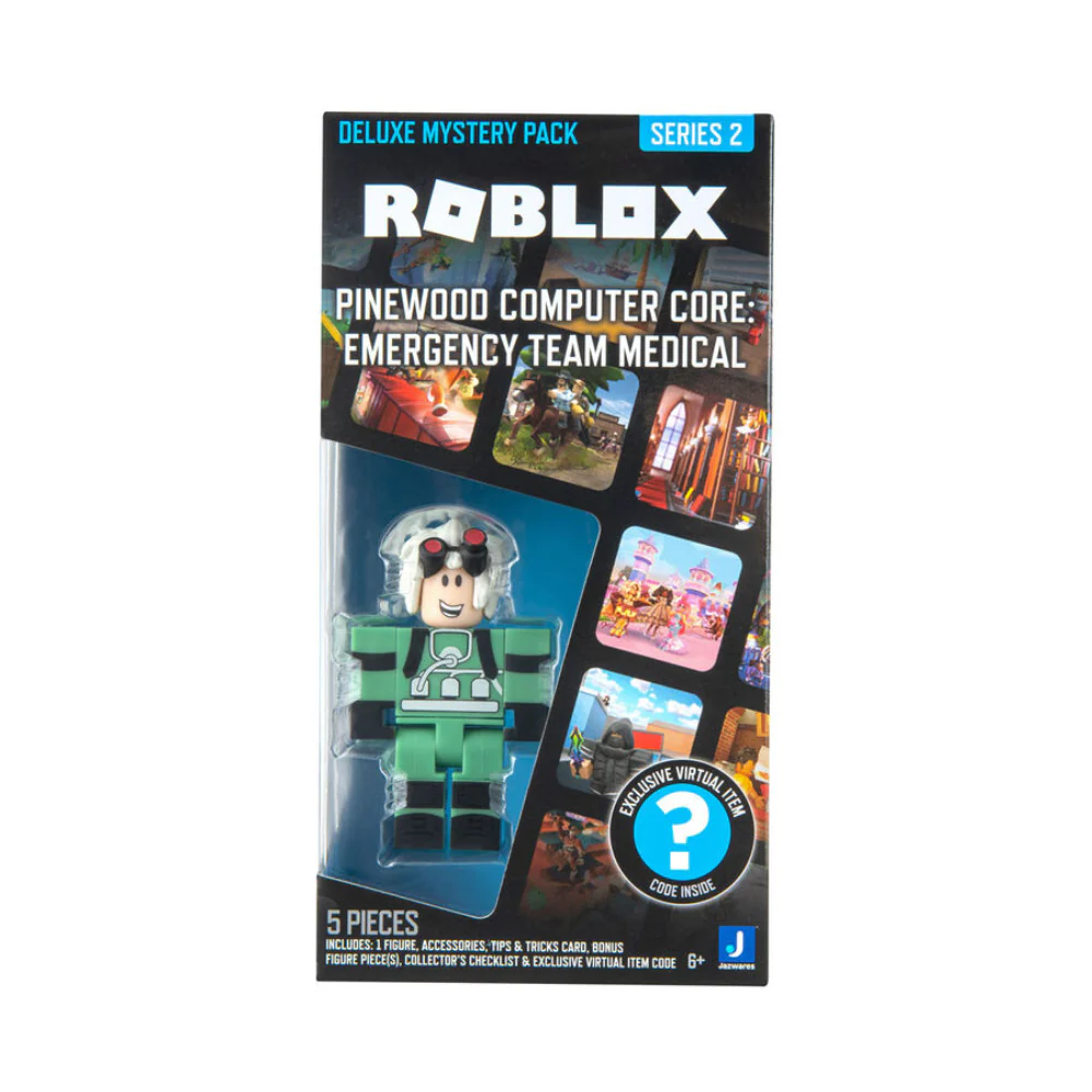 Roblox Series 2 Pinewood Computer Core: Emergency Team Medical 3-Inch Deluxe Mystery Pack