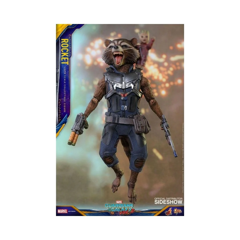 Rocket (Regular) GOTG Vol 2 - MMS - Sixth Scale Figure - Image 3