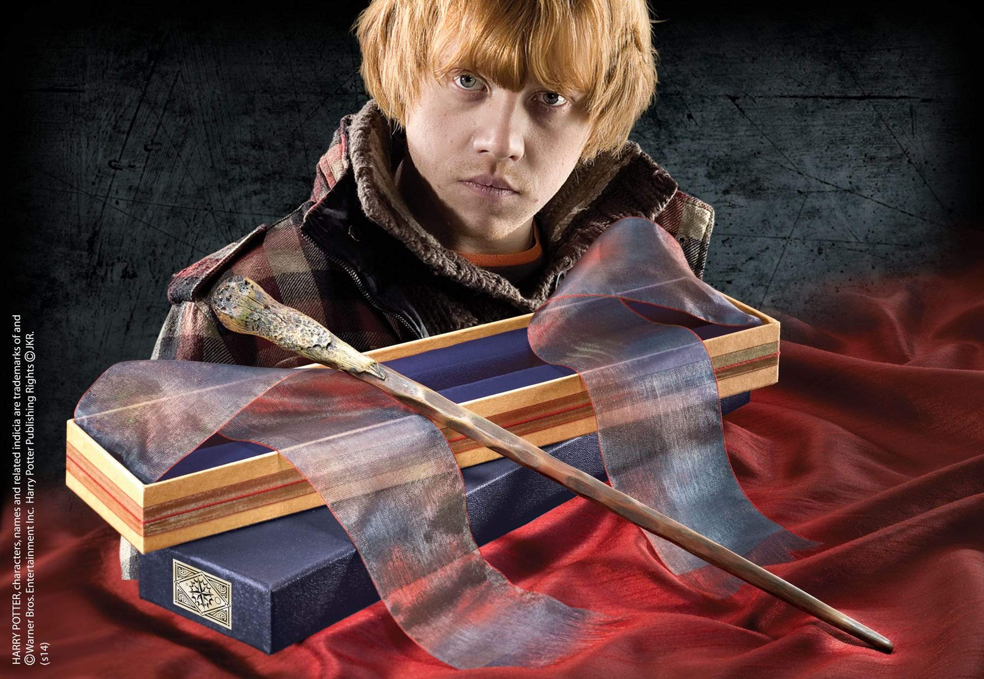 Harry Potter Ron Weasley's Wand with Ollivanders Box by The Noble Collection - Image 2
