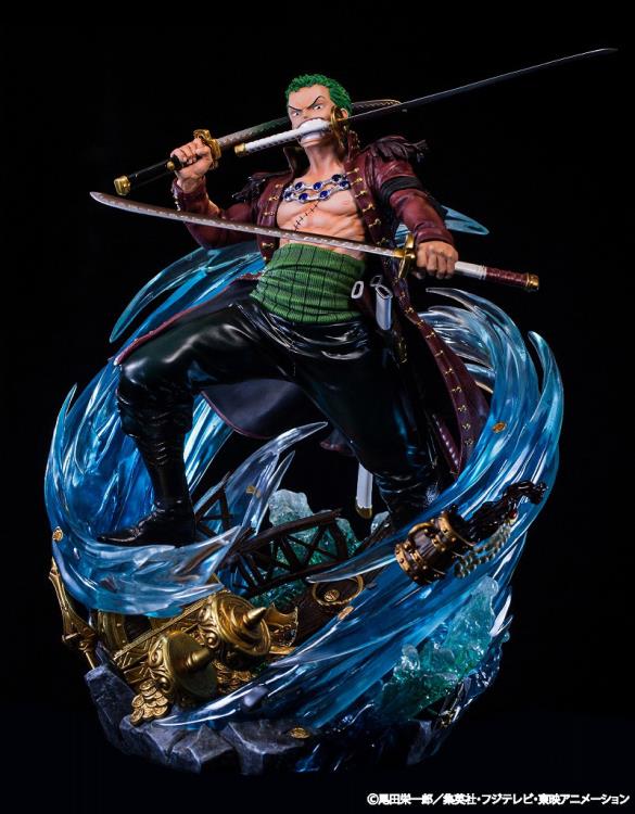 One Piece Log Collection Roronoa Zoro 1/4 Scale Statue - Image 4