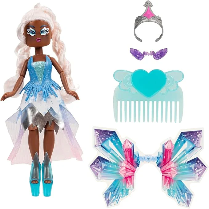 "ROYALEHIGH FASHION DOLL+ACC. 9"" 4ASST"