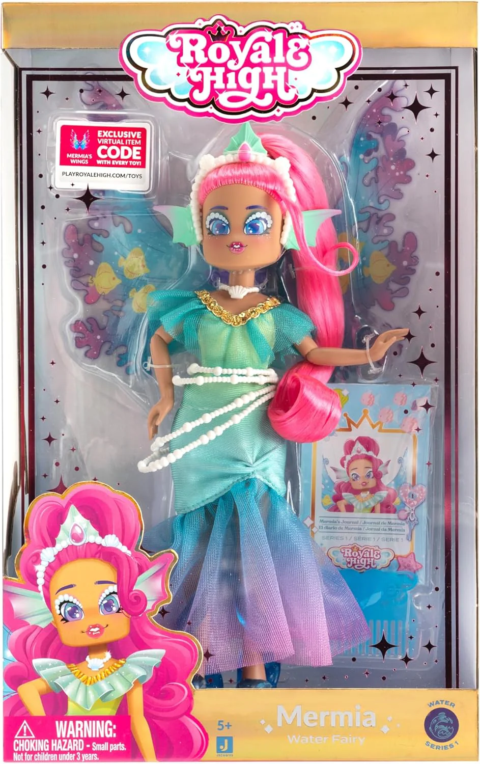 "ROYALEHIGH FASHION DOLL+ACC. 9"" 4ASST" - Image 3