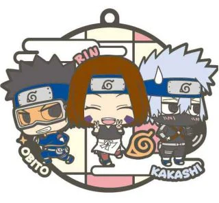 Naruto Shippuden Rubber Mascots Three Man Teams Blind Box by Megahouse - Image 2