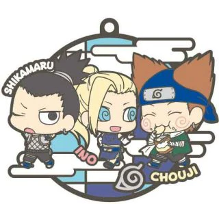 Naruto Shippuden Rubber Mascots Three Man Teams Blind Box by Megahouse - Image 7