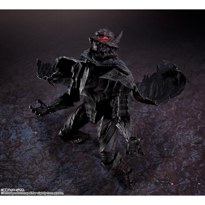BERSERK - GUTS HEAT OF PASSION S.H.FIGUARTS Action Figure By Bandai Tamashii - Image 4