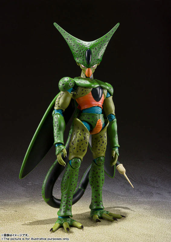 Dragon Ball Z Cell First Form S.H.Figuarts Action Figure by Bandai - Image 3