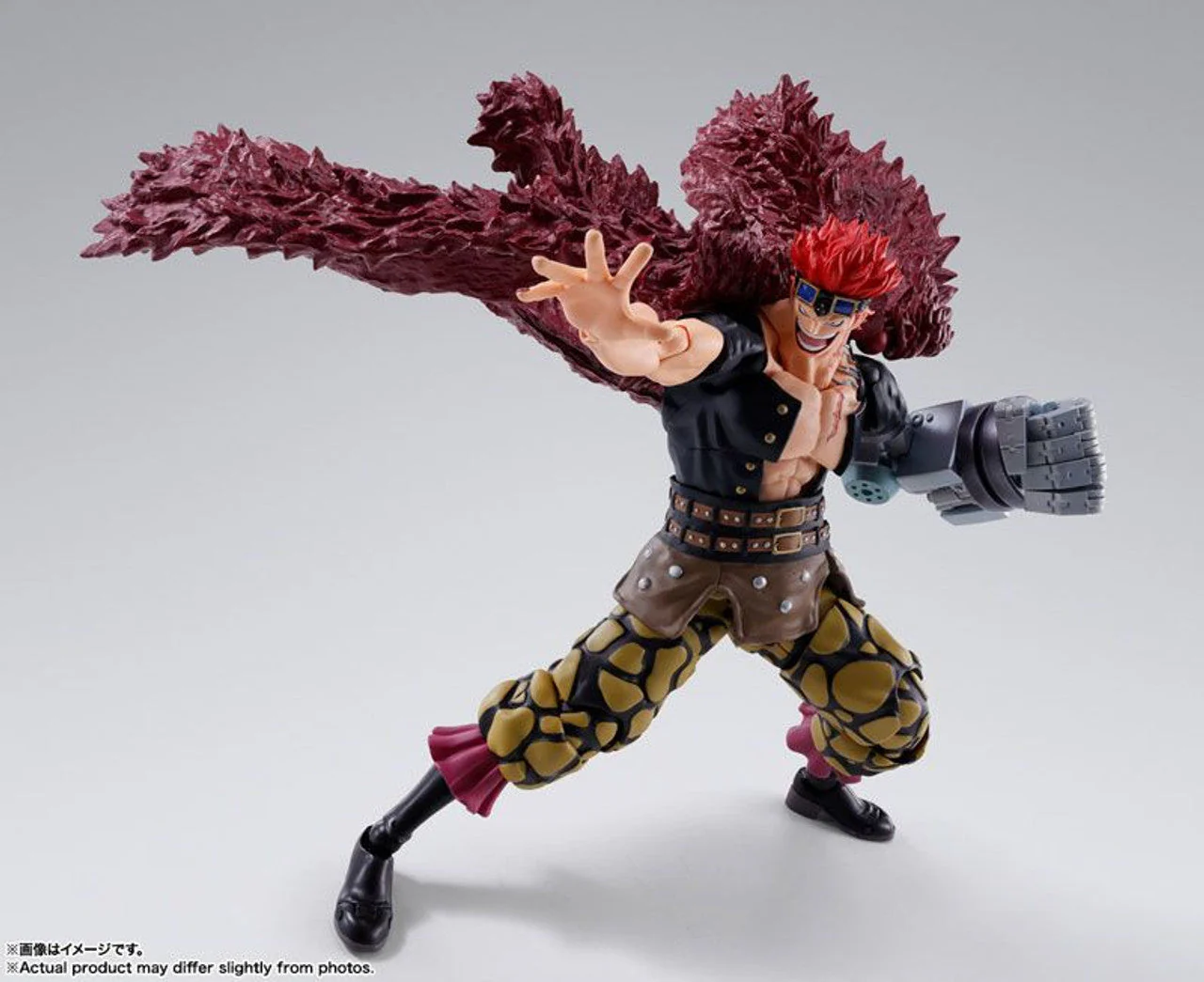 One Piece Eustass Kid -The Raid On Onigashima- S.H.Figuarts Action Figure By Bandai Tamashii - Image 2