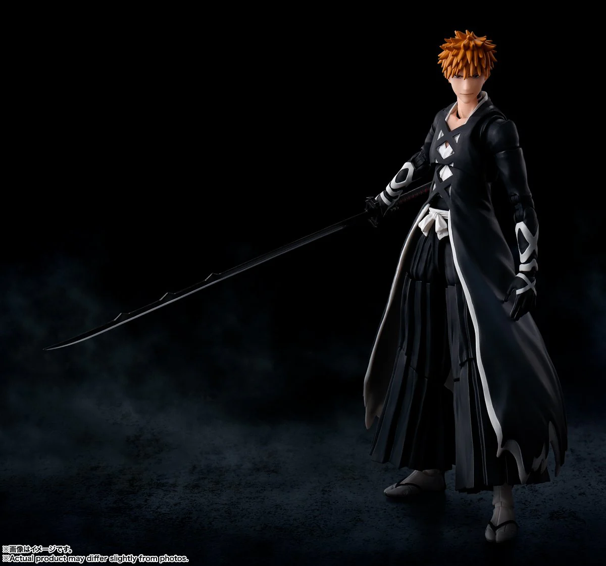 Bleach Ichigo Kurosaki "Bankai Tensa Zangetsu" 1/12 Scale S.H. Figuarts Action Figure by Bandai Tamashii - Image 2