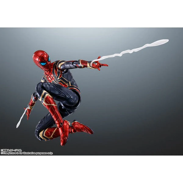 Spider Man: No Way Home Iron Spider S.H.Figuarts Action Figure by Bandai - Image 3