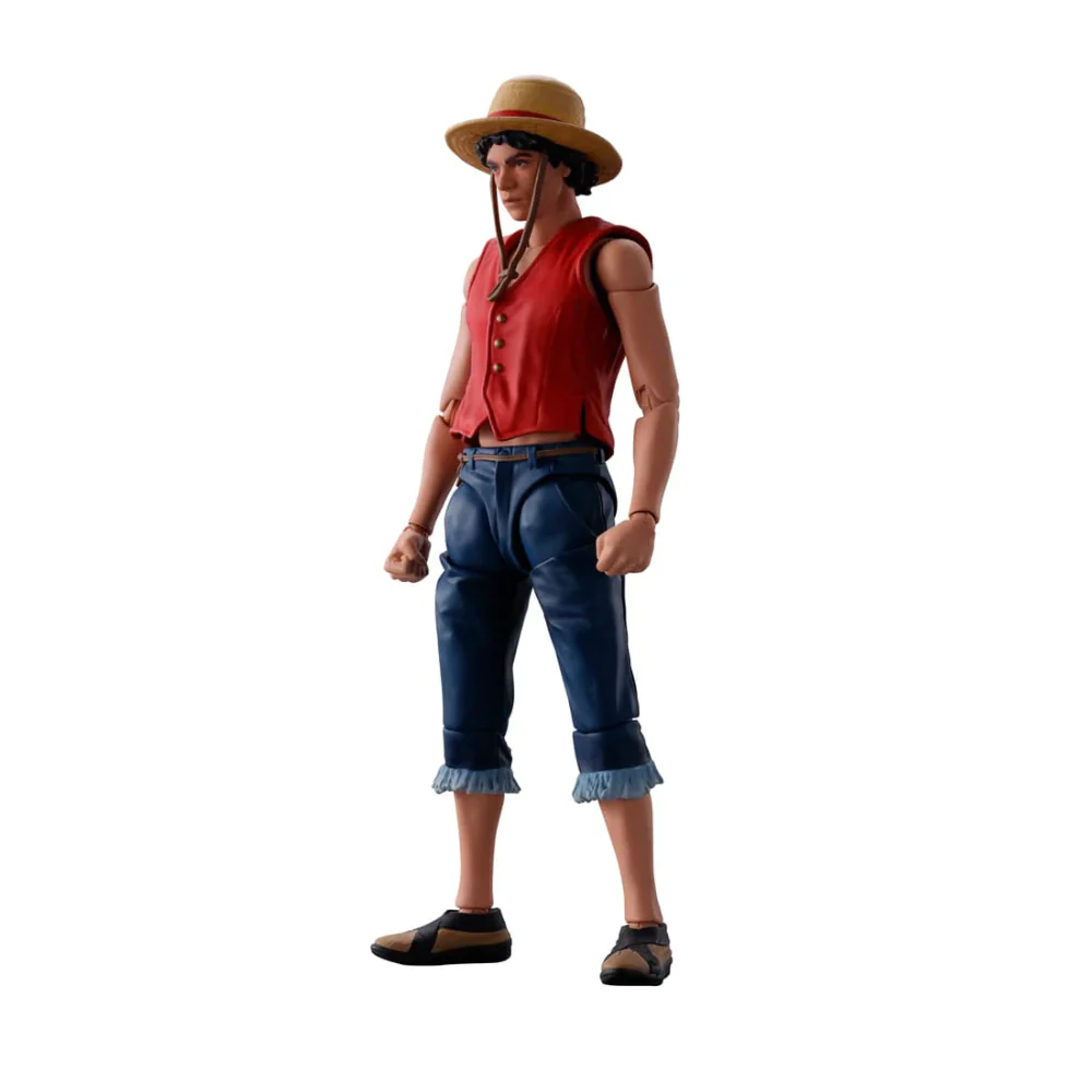 One Piece Monkey D. Luffy A Netflix Series: ONE PIECE S.H Figuart Action Figure by Bandai Tamashii