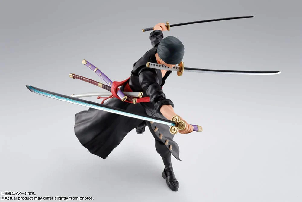 One Piece Roronoa Zoro The Raid on Onigashima S.H.Figuarts Action Figure - Image 2