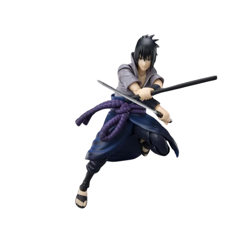 Naruto Sasuke Uchiha Action Figure S.H. Figuarts By Bandai Tamashii - Image 5