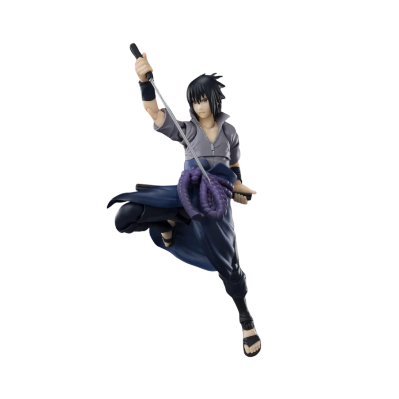 Naruto Sasuke Uchiha Action Figure S.H. Figuarts By Bandai Tamashii - Image 8