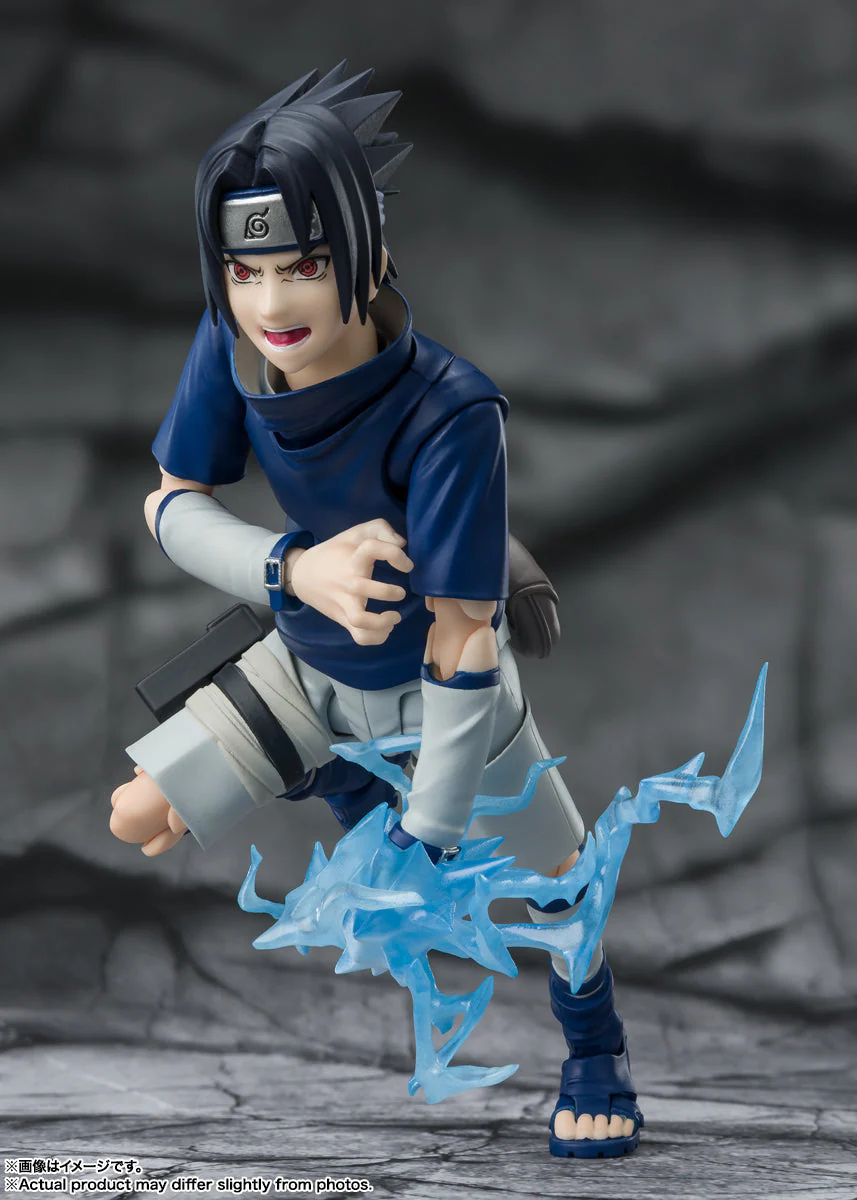 Naruto Sasuke Uchiha Ninja Prodigy Of The Uchiha Clan S.H.Figuarts Action Figure by Bandai Tamashii - Image 4