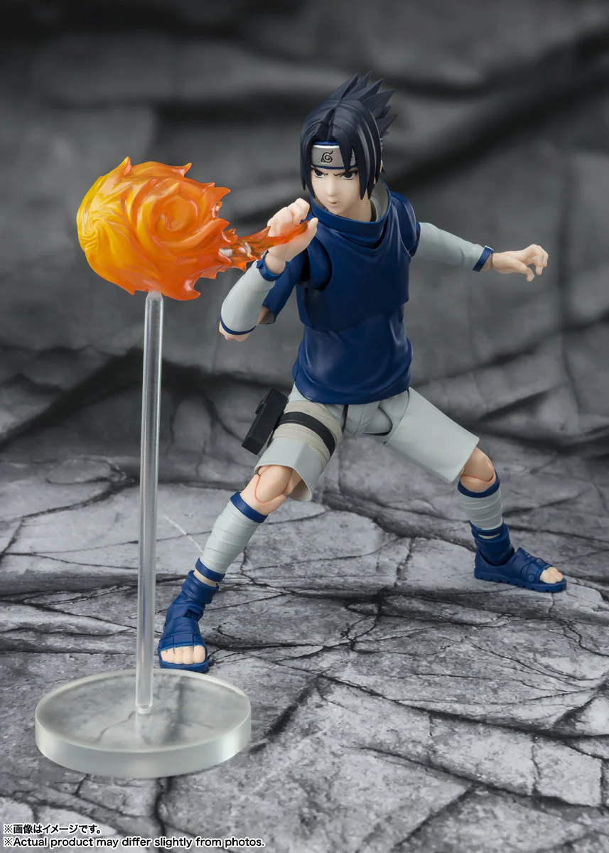 Naruto Sasuke Uchiha Ninja Prodigy Of The Uchiha Clan S.H.Figuarts Action Figure by Bandai Tamashii - Image 5