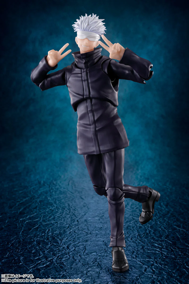 S.H.Figuarts Jujutsu Kaisen 0: The Movie - Satoru Gojo Action Figure By Bandai Tamashii - Image 3