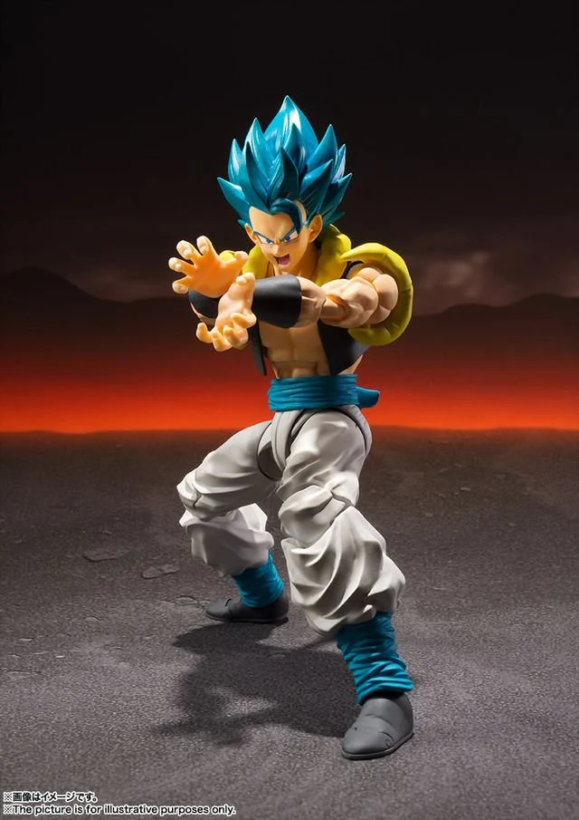 S.H.Figuarts Dragon Ball Super: Broly - Super Saiyan God Super Saiyan Gogeta By Bandai Tamashii - Image 2