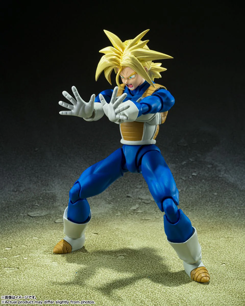 Dragon Ball Z SUPER SAIYAN TRUNKS -INFINITE LATENT SUPER POWER- S.H.Figuarts Action Figure By Bandai Tamashii - Image 2