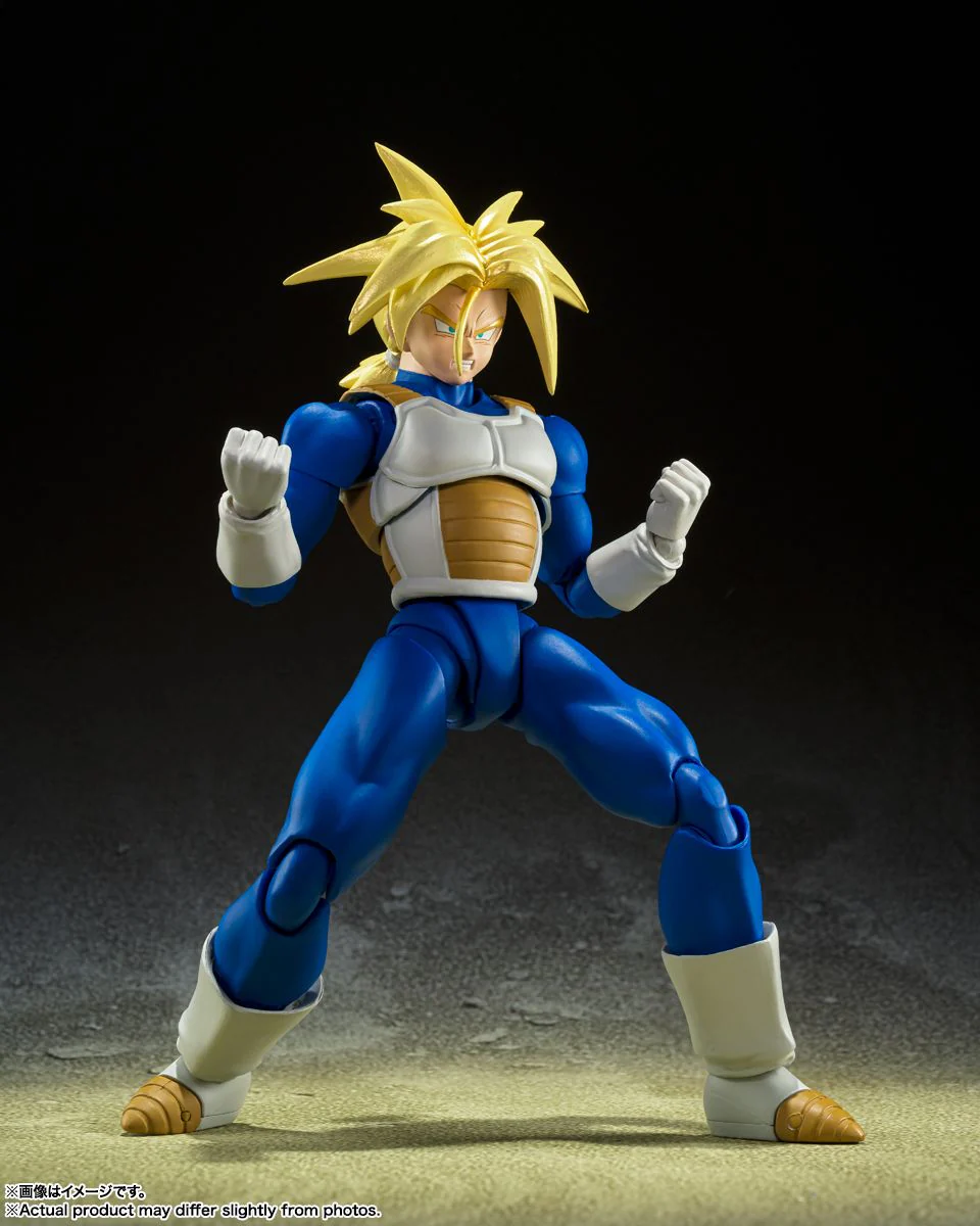 Dragon Ball Z SUPER SAIYAN TRUNKS -INFINITE LATENT SUPER POWER- S.H.Figuarts Action Figure By Bandai Tamashii - Image 3