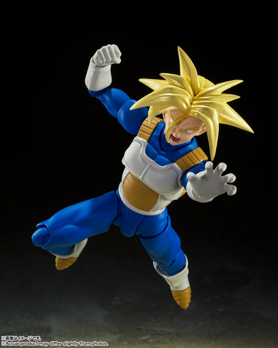 Dragon Ball Z SUPER SAIYAN TRUNKS -INFINITE LATENT SUPER POWER- S.H.Figuarts Action Figure By Bandai Tamashii - Image 5
