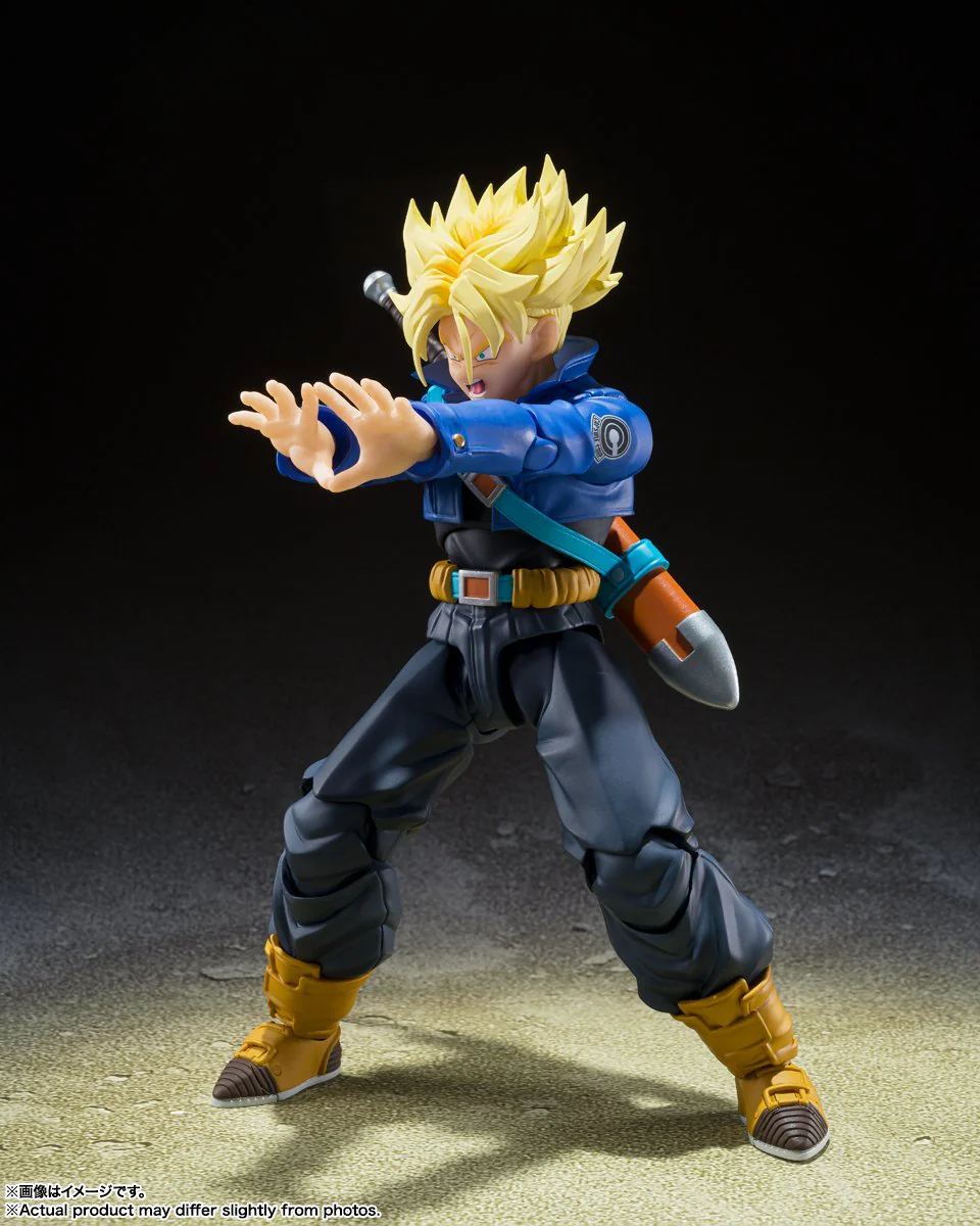 Dragon Ball Z Trunks The Boy From the Future S.H.Figuarts Action Figure by BandaI Tamashii - Image 2