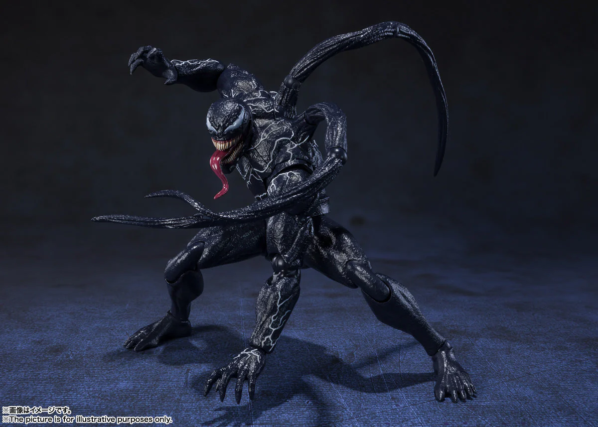 Venom: Let There Be Carnage Venom S.H.Figuarts Action Figure by Bandai - Image 2
