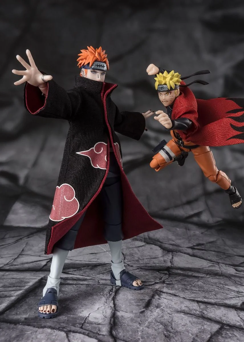Naruto PAIN TENDO Six Path Rinnegan S.H.Figuart By Bandai Tamashii - Image 4