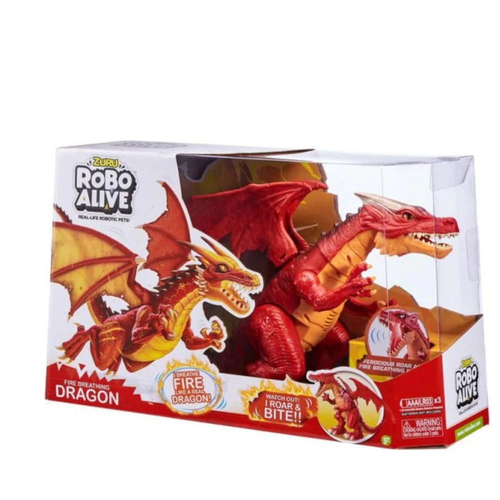 Robo Alive  Real Life Robotic Pets Series 1 - Dragon by Zuru