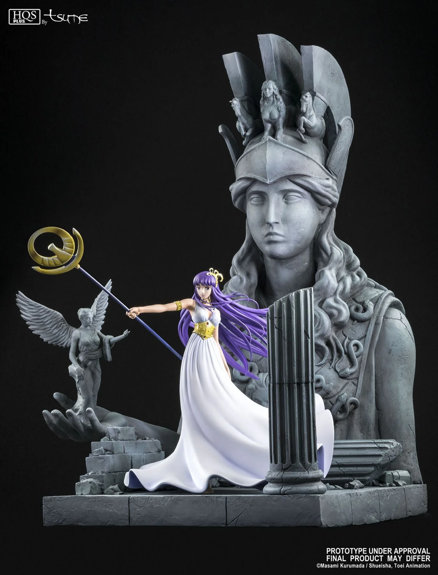 Saint Seiya Athena 1/4 Scale HQS Plus Statue By Tsume Art - Image 4