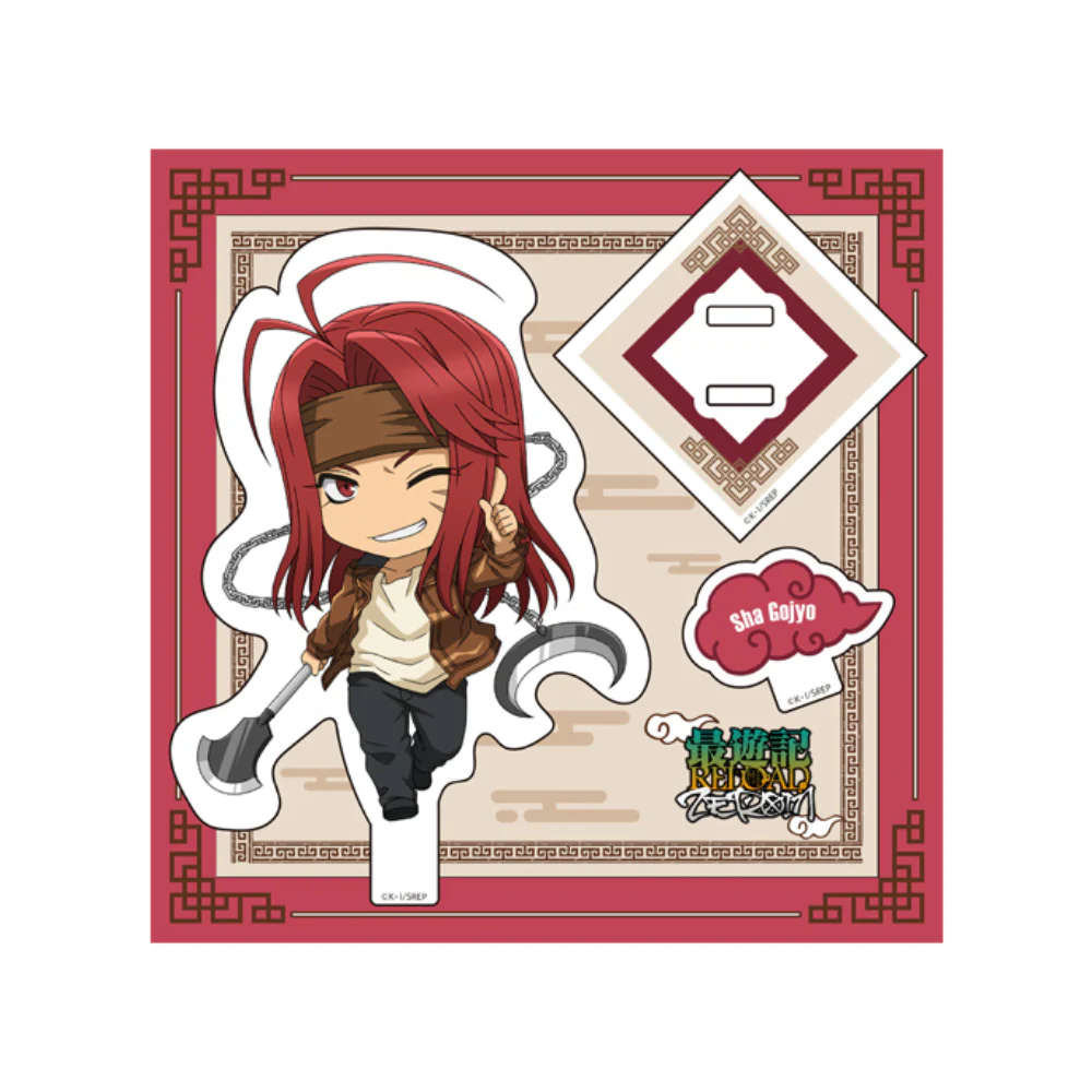 Saiyuki Reload Zeroin Nendoroid Plus Acrylic Stand: Sha Gojyo