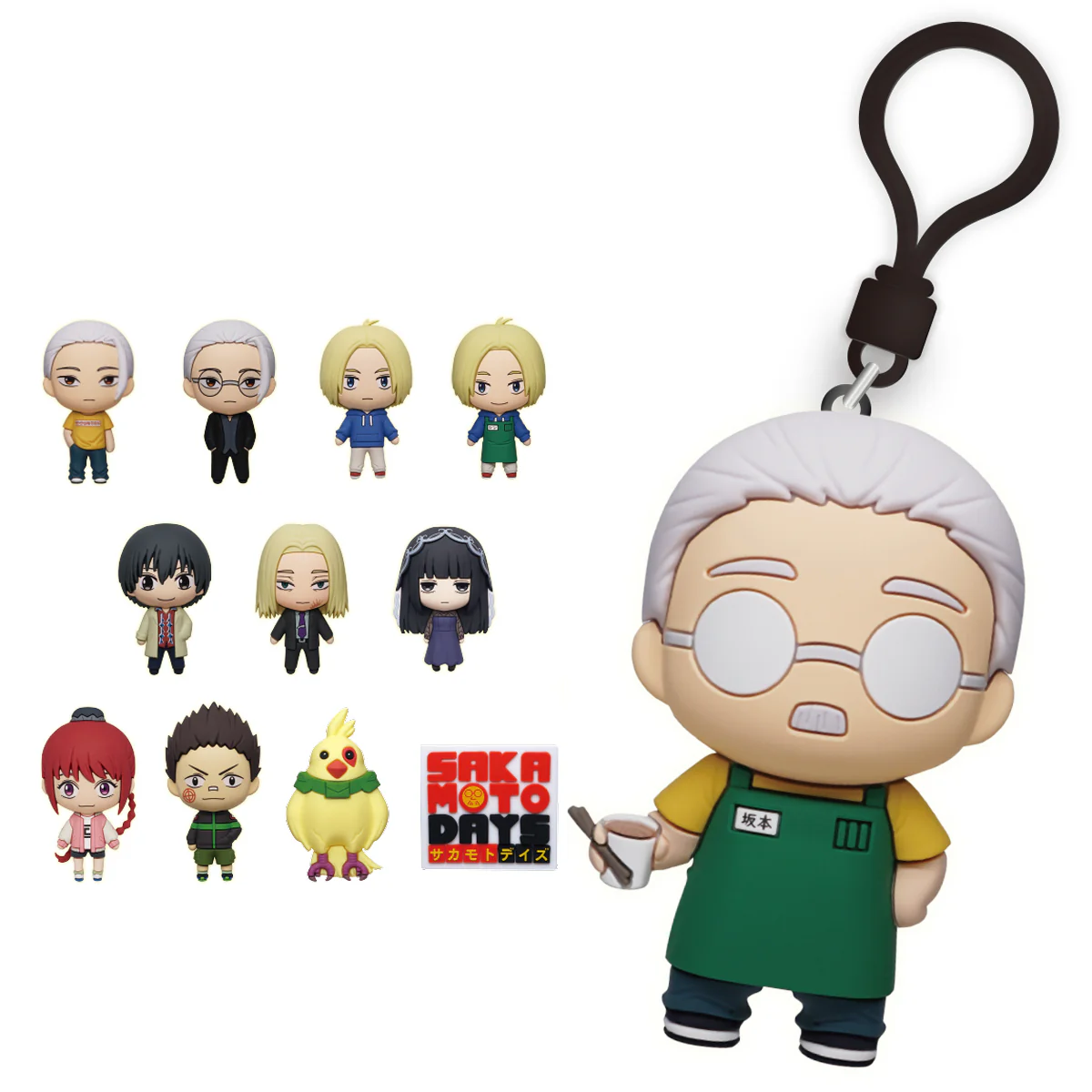 Sakamoto Days - Bag Clip - Sunrise Pop By Sunrise Pop (1 Random)