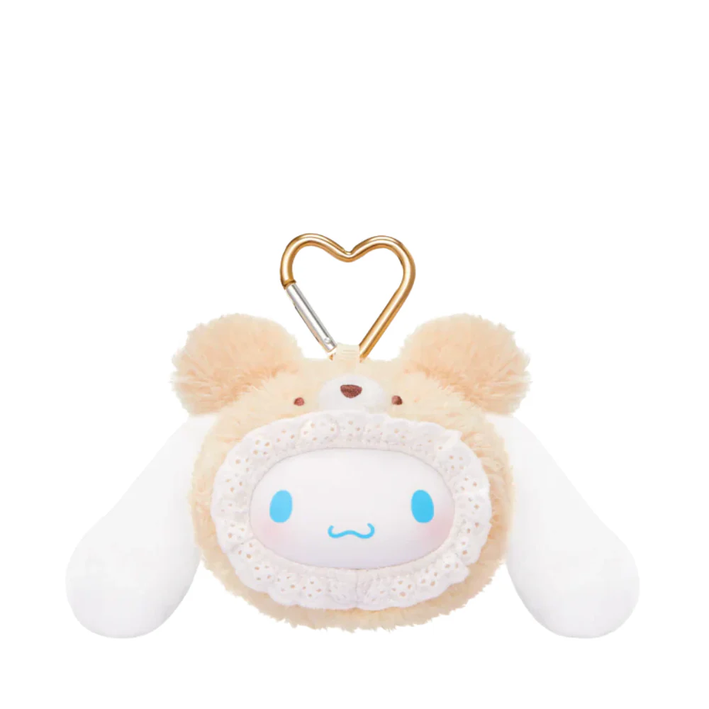 Sanrio Characters Fluffy Teddy Bear Series Plush Pendant Blind Box by Top Toy (1pc Random)