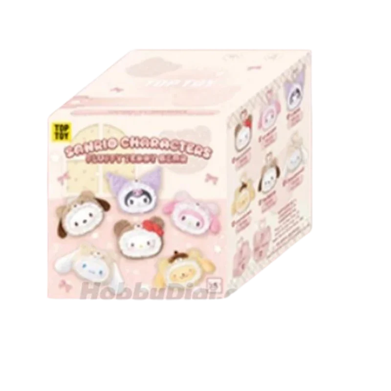 Sanrio Characters Fluffy Teddy Bear Series Plush Pendant Blind Box by Top Toy (1pc Random) - Image 4