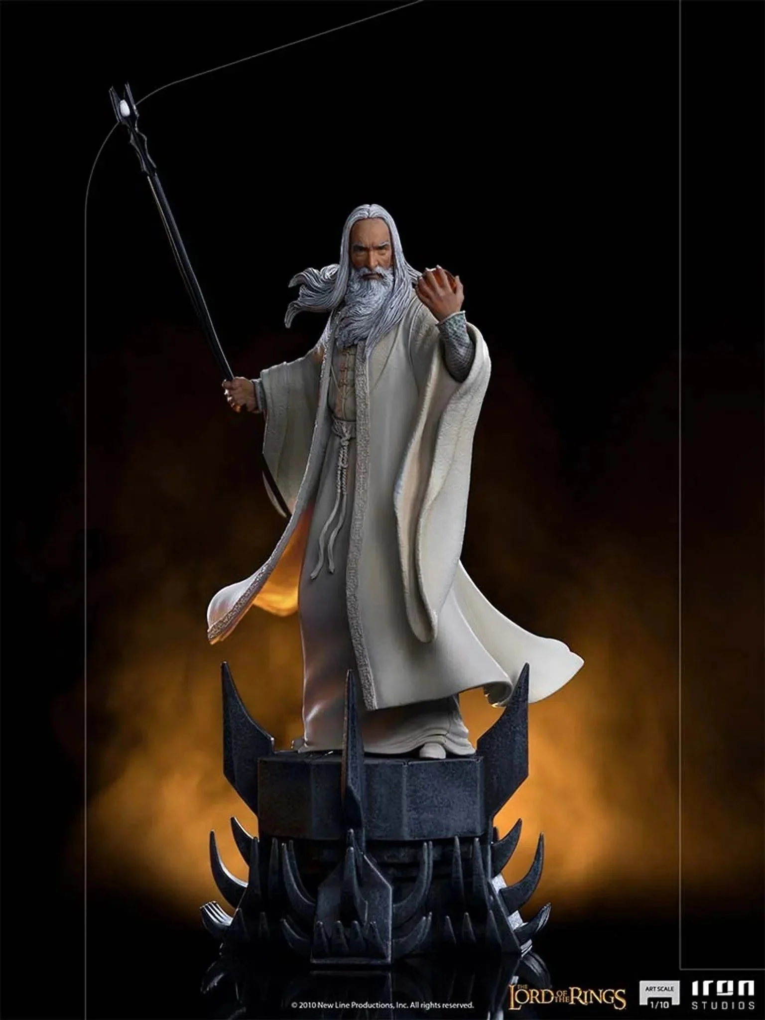 The Lord Of The Rings Saruman 1/10 Bds Art Scale by Iron Studios - Image 2