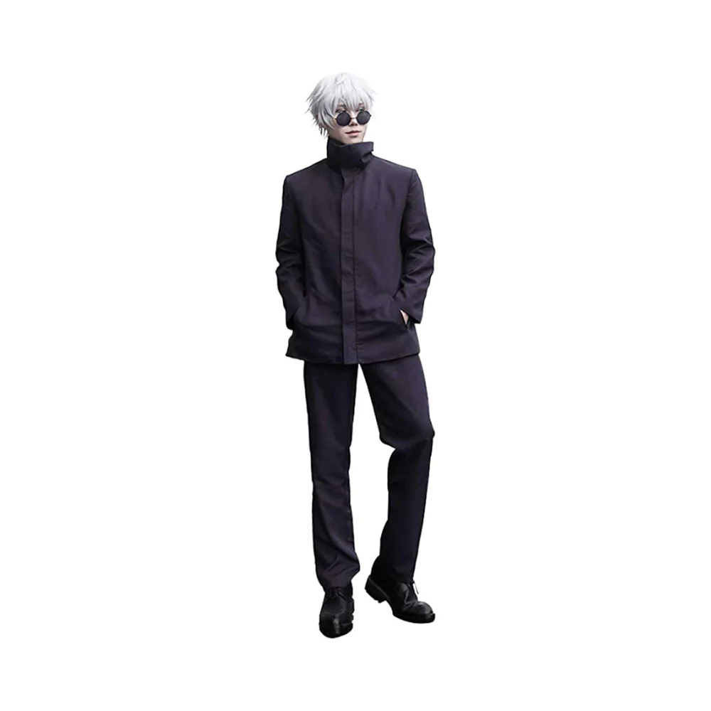 Jujutsu Kaisen Gojo Satoru Cosplay Costume with Wig (L)