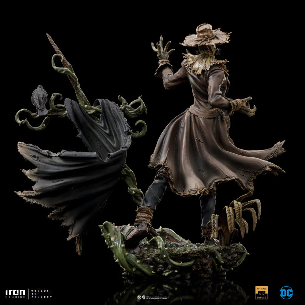 DC COMICS - SCARECROW DELUXE ART SCALE 1/10 STATUE (CCXP EXCLUSIVE) BY IRON STUDIOS - Image 3