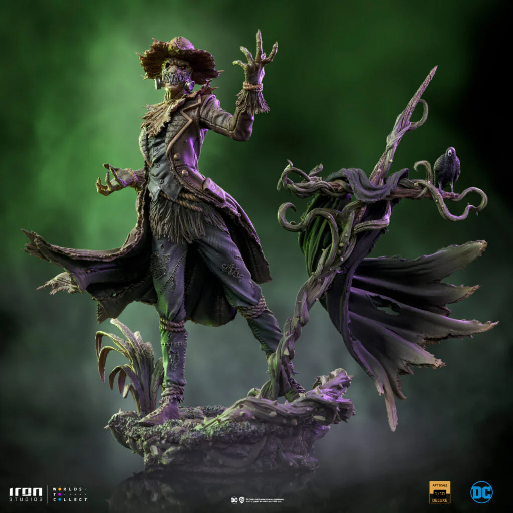DC COMICS - SCARECROW DELUXE ART SCALE 1/10 STATUE (CCXP EXCLUSIVE) BY IRON STUDIOS - Image 6