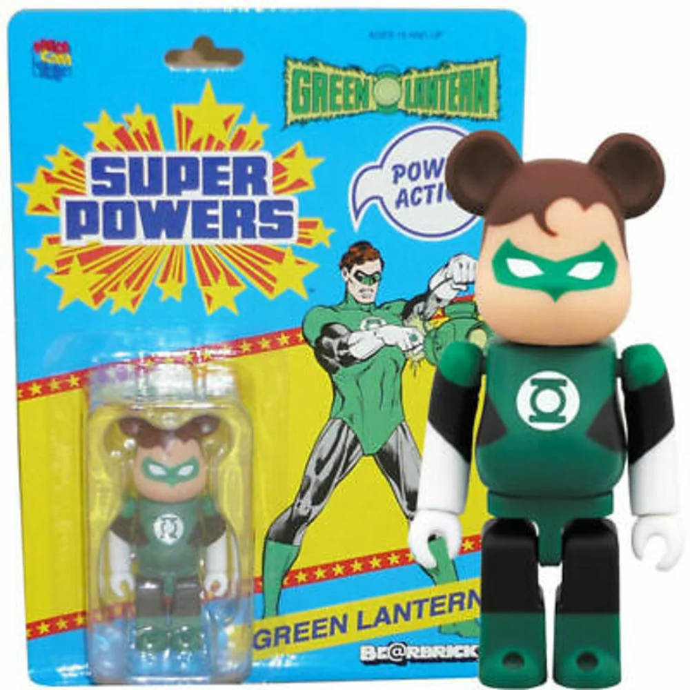 SDCC 2014 DC SUPER POWERS GREEN LANTERN PX BEARBRICK - Image 2