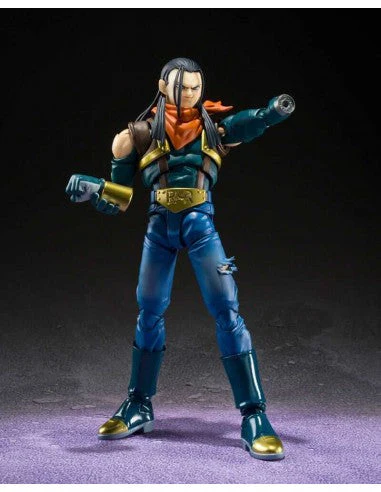Dragon Ball GT Super Android 17 Exclusive SH Figuarts Action Figure By Bandai Tamashii - Image 4